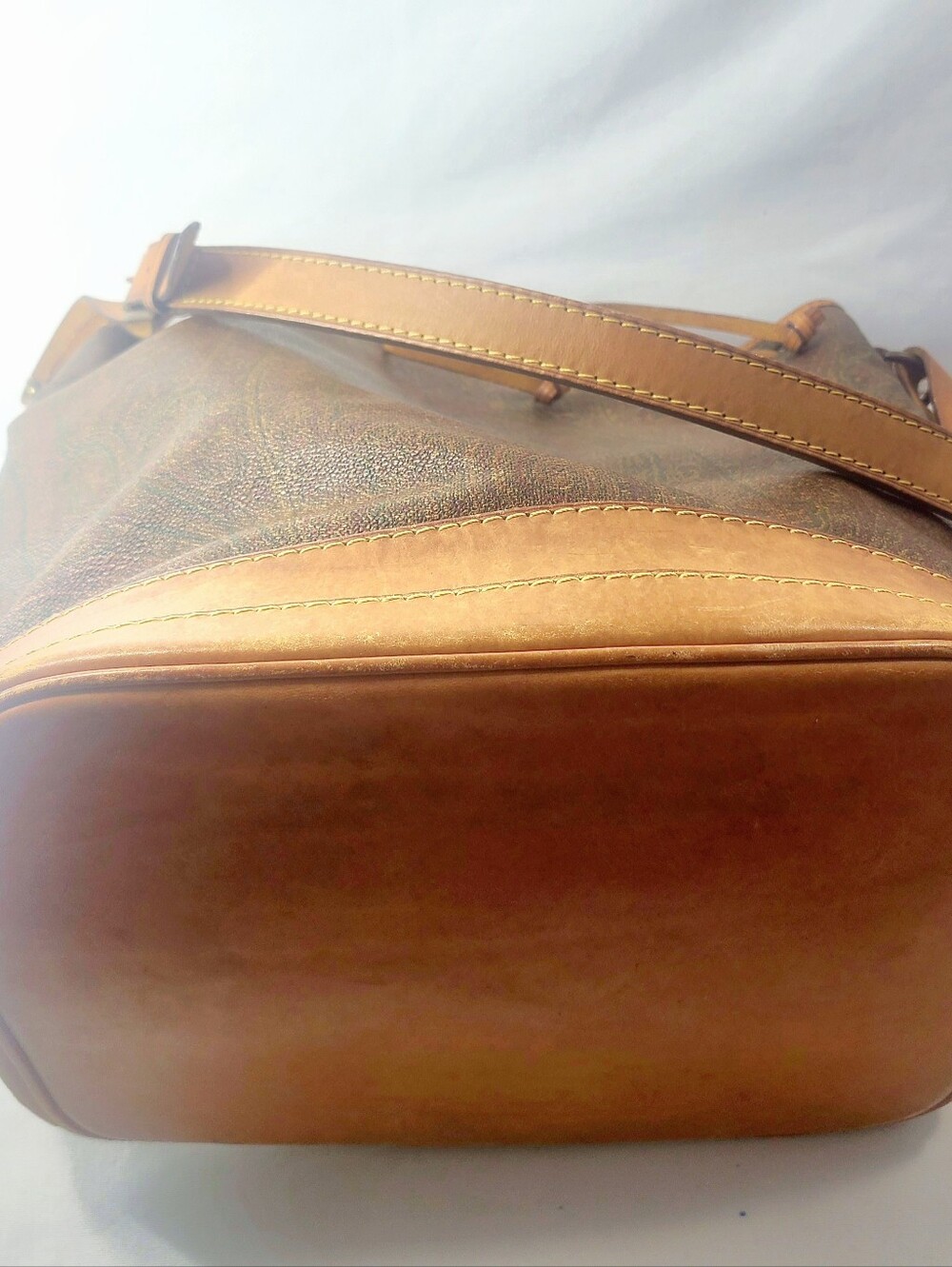 Etro Leather Drawstring Bag - Picture 5 of 7